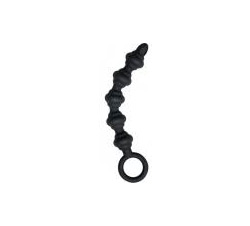 Mack Tuff Bendable Anal Rod Black